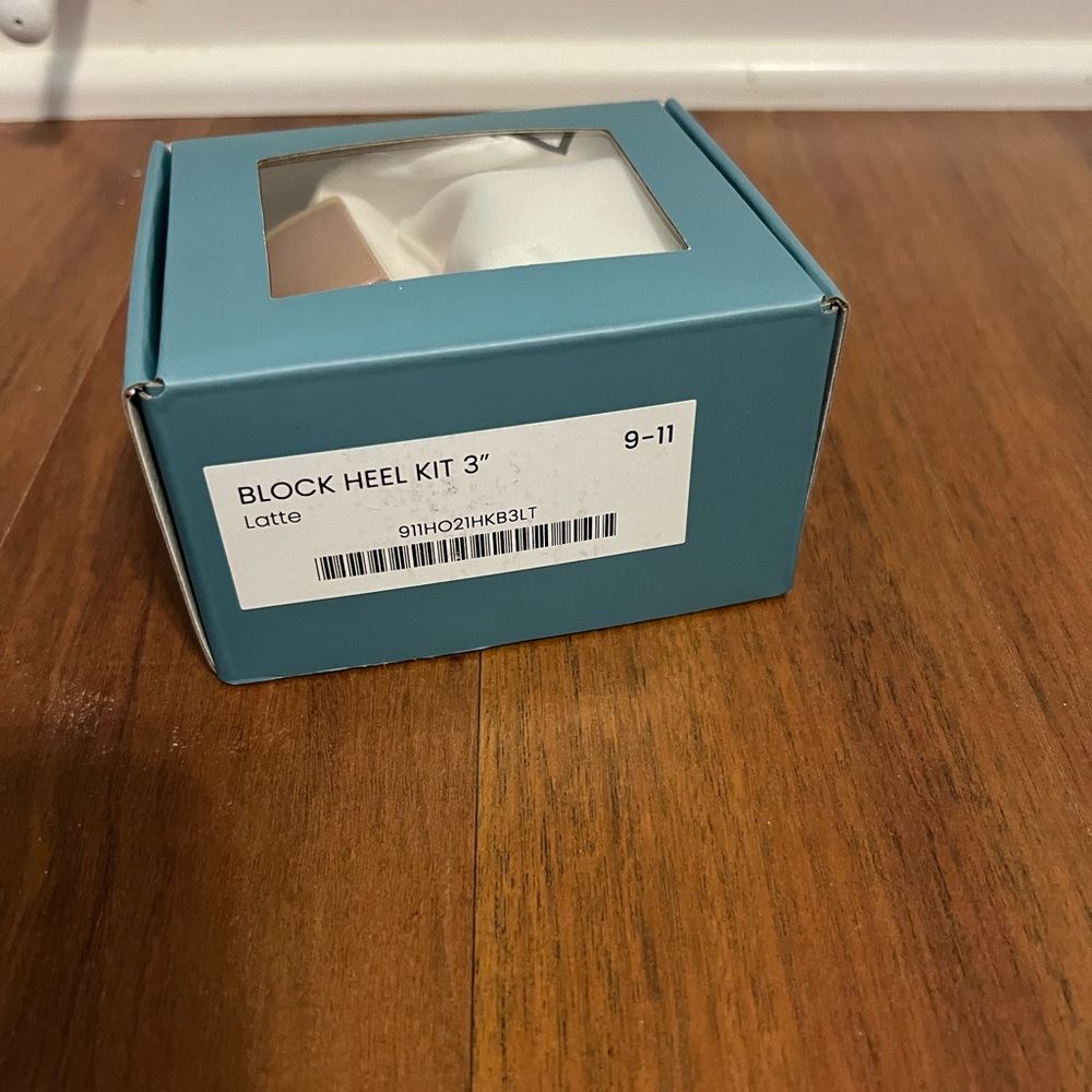 Pashion Block Heel Kit 3" in Latte